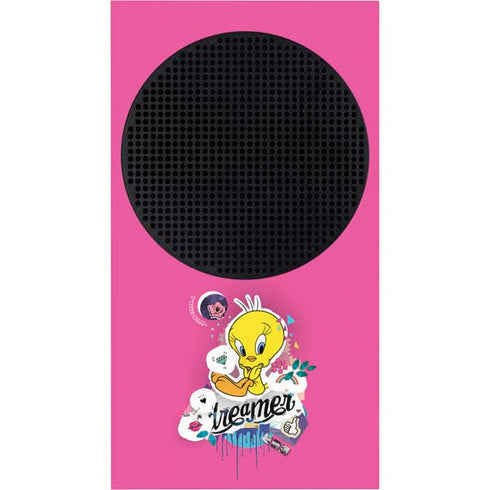 Looney Tunes Tweety Bird Dreamer Xbox Series S Console Skin